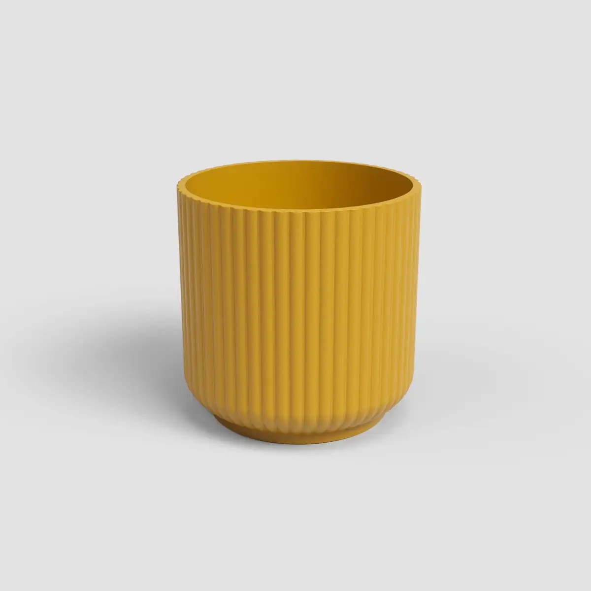 Artevasi Luna Plant Pot (Yellow, 15 cm)
