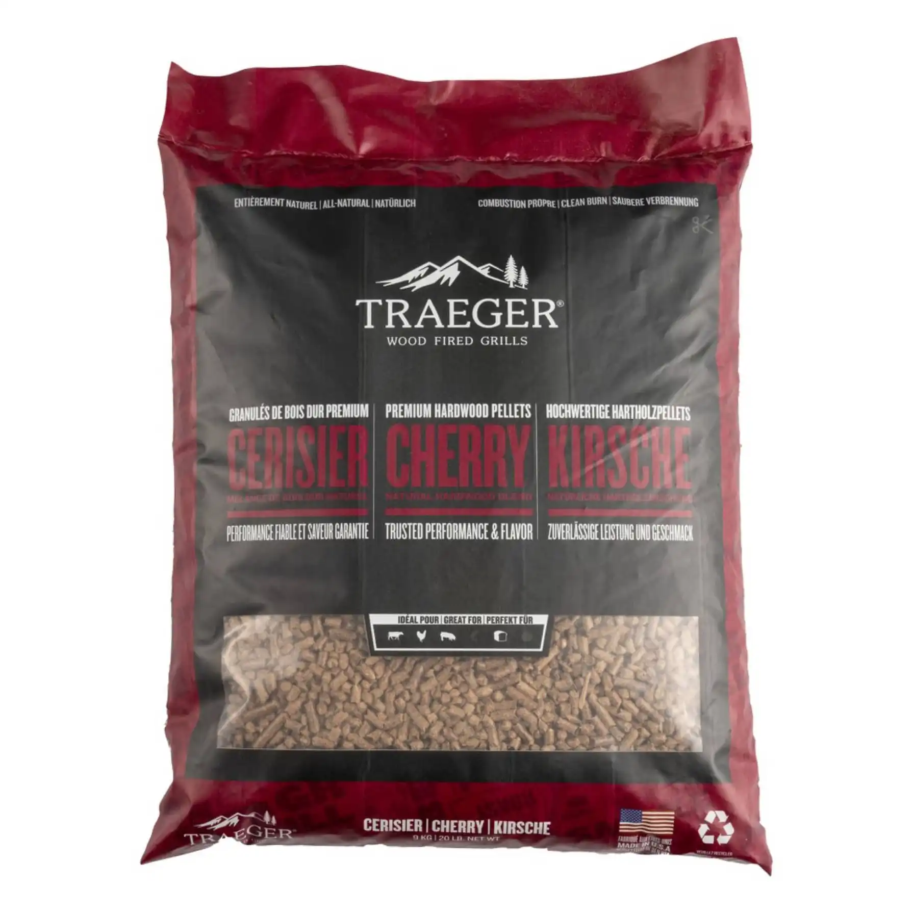 Traeger Cherry Pellets (9 kg)