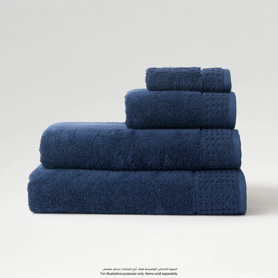 Kingsley Bloomsbury Bath Sheet (Navy, 90 x 150 cm)