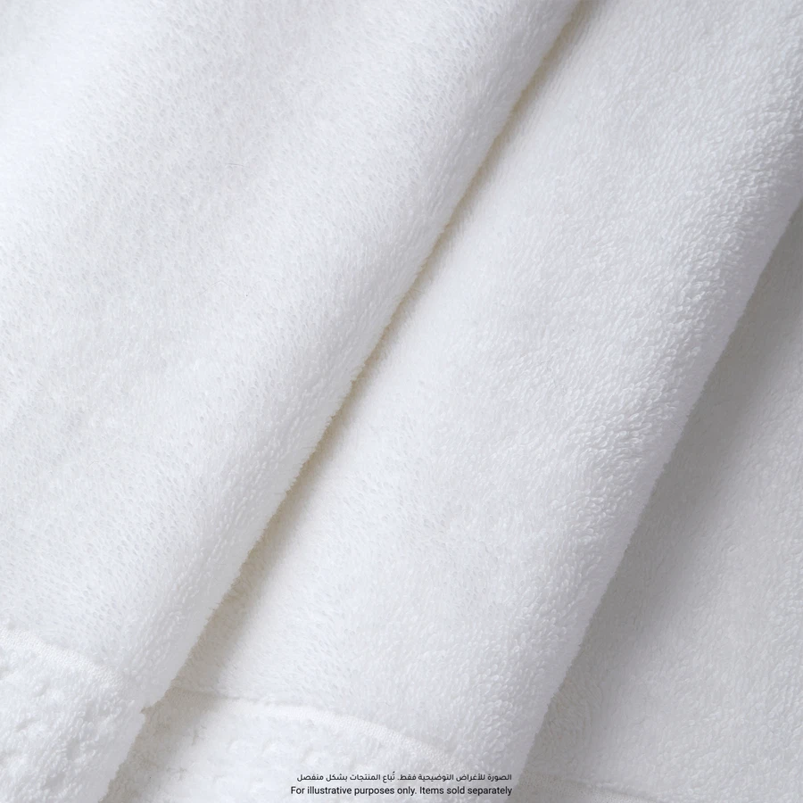 Kingsley Bloomsbury Hand Towel (White, 50 x 80 cm)