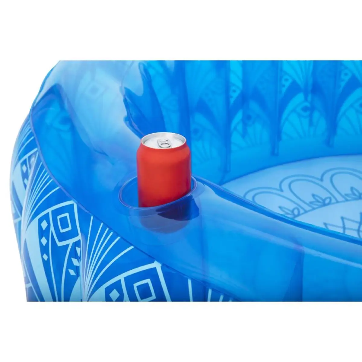 Bestway Inflatable Pool Bohemian Blue Design (168 x 53 cm, Multicolor)