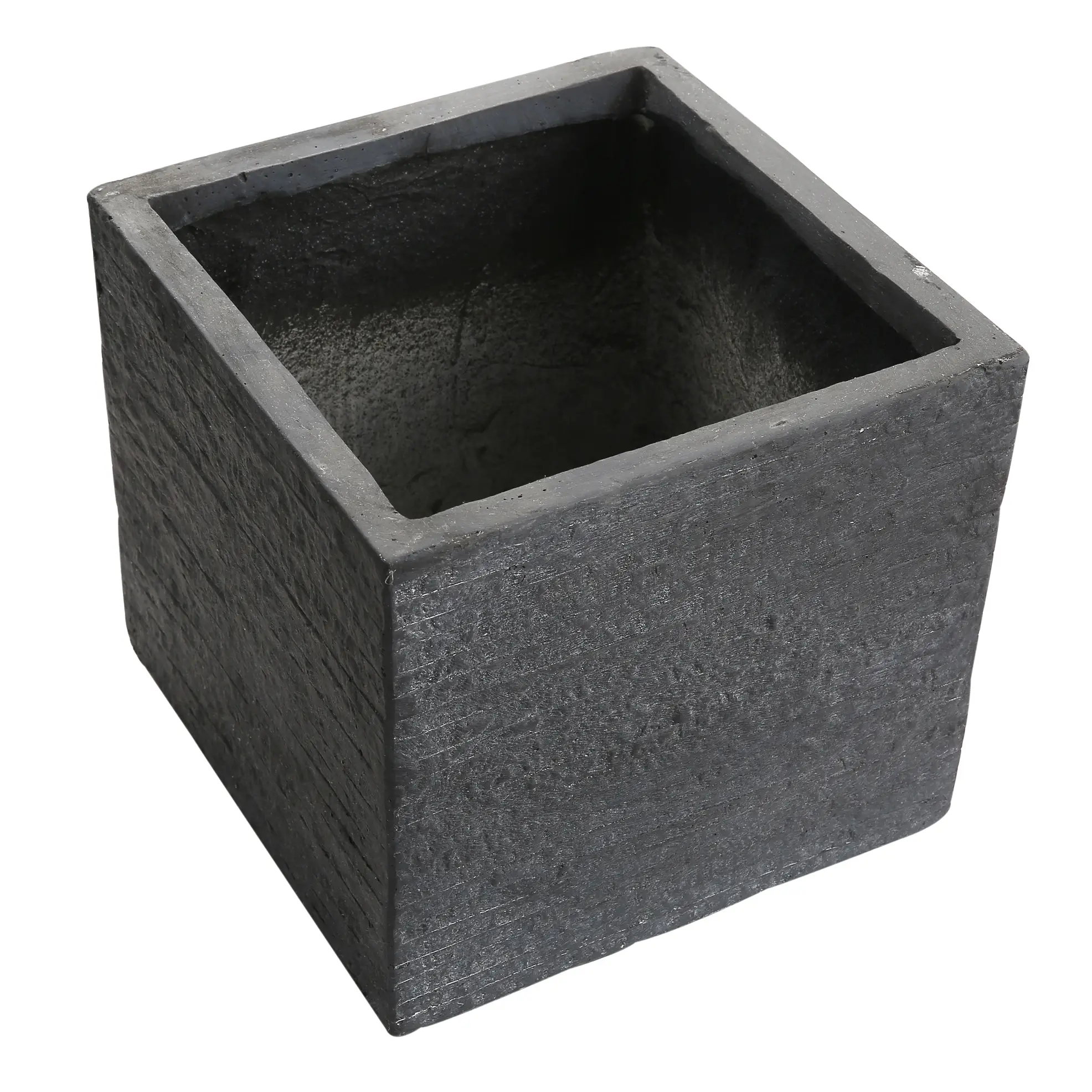 Mega Collections Fiber Clay Square Utah Cubi Plant Pot (35 x 35 x 30 cm)