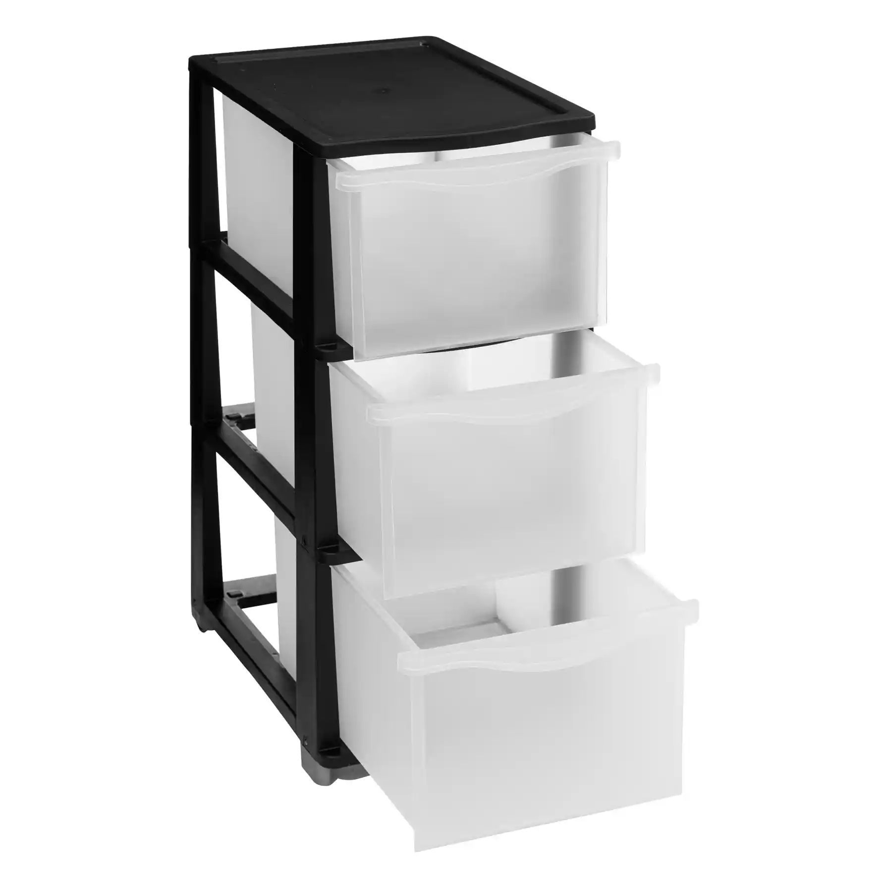 5Five Plastic 3-Drawer Storage Cabinet (26.8 x 37 x 60.5 cm)