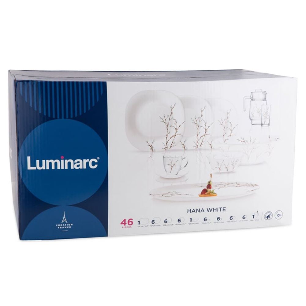 Luminarc Carina Dinner Set (46 Pc.)