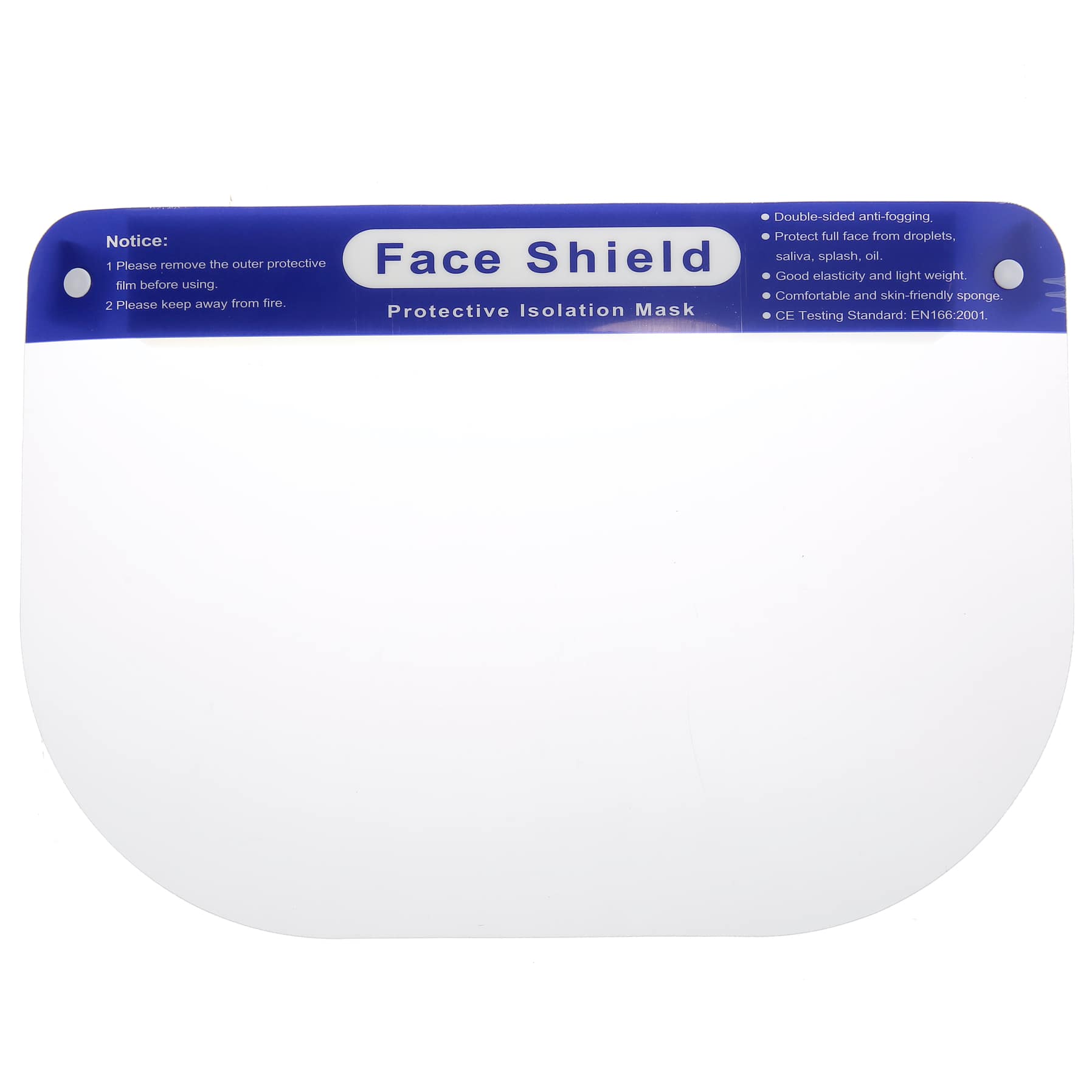 Duma Safe Sponge Frame Face Shield 