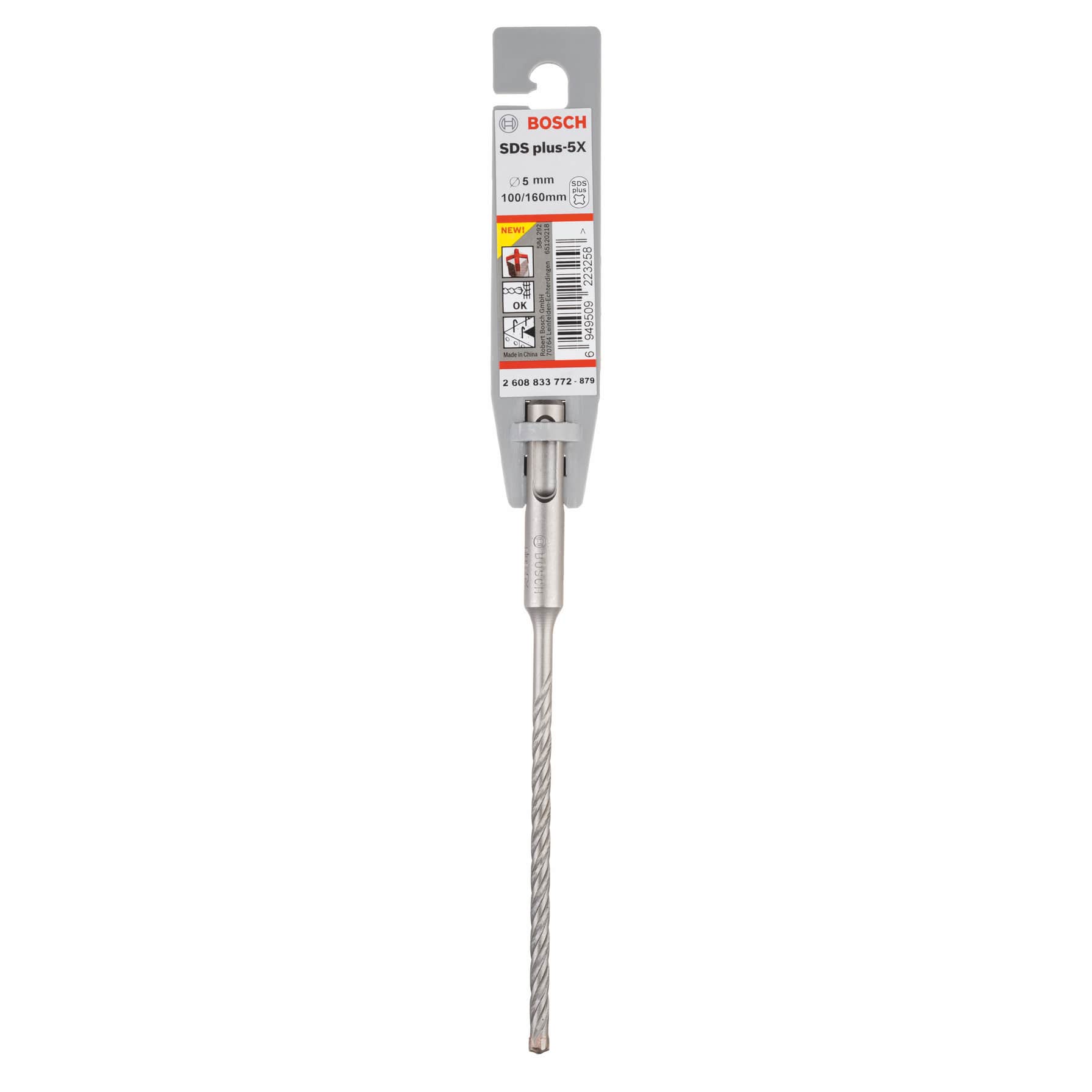 Bosch SDS Plus-5X Hammer Drill Bit (5 x 100 x 160 mm)
