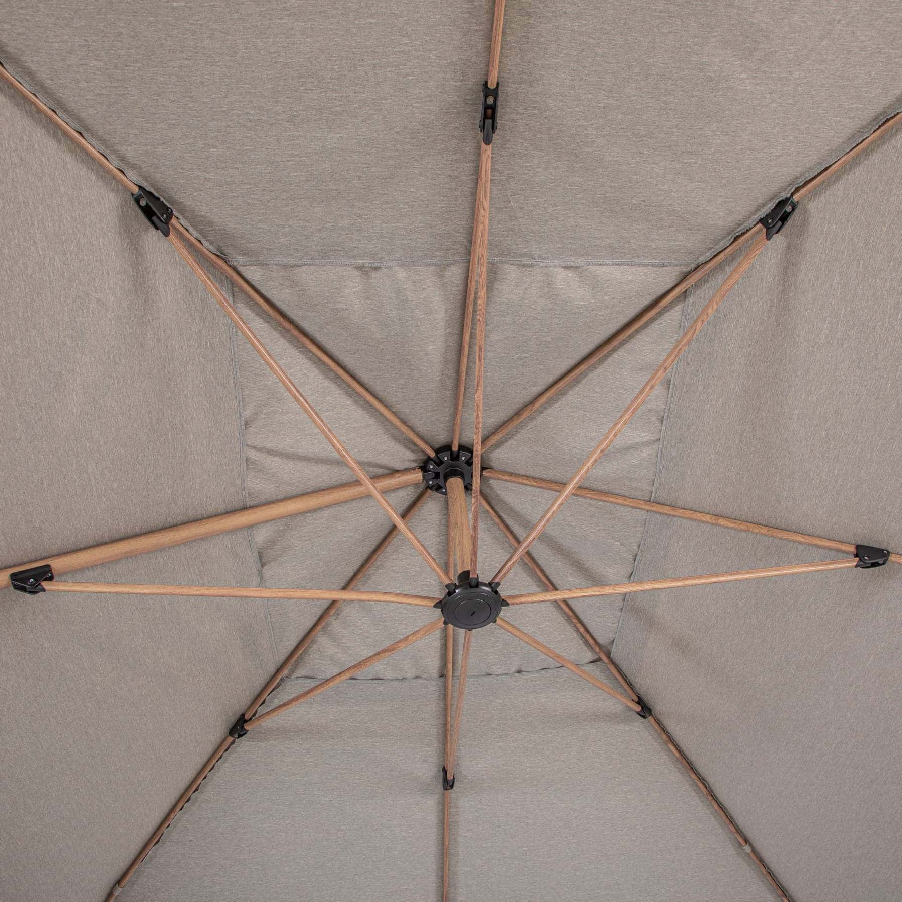 Aluminium & Steel Umbrella (400 x 300 x 250 cm)