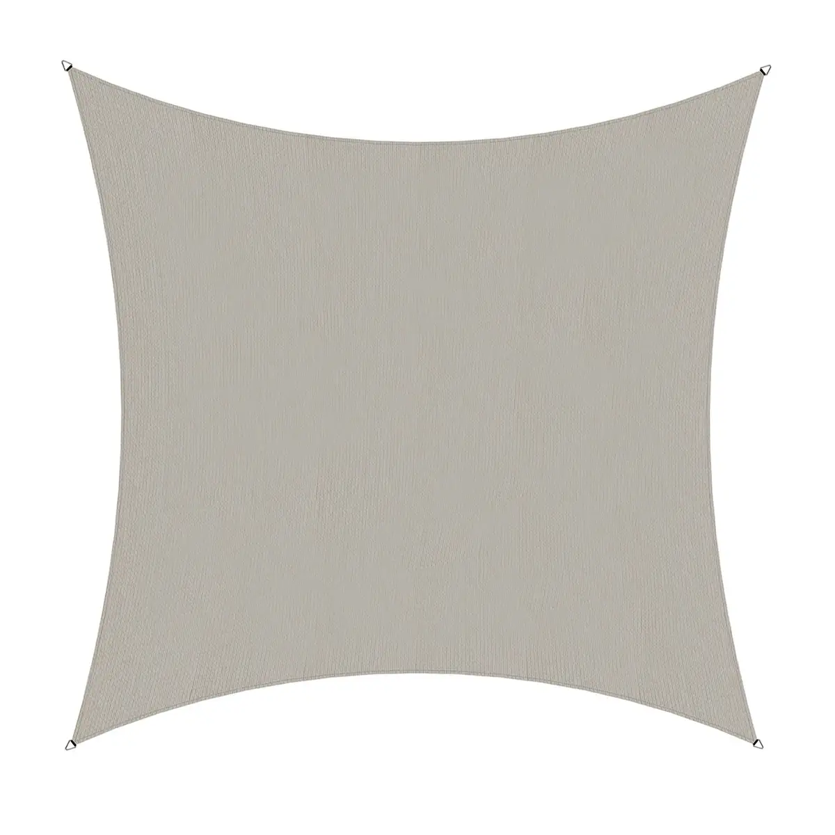 Coolaroo HDPE Commercial Grade Square Shade Sail (540 x 540 cm, Shell)