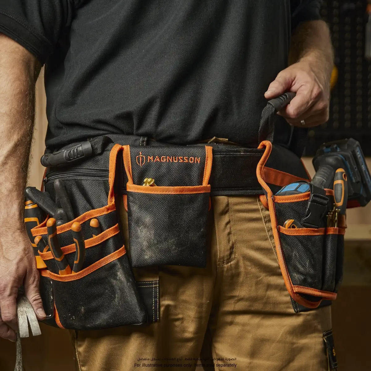 Magnusson Tool belt & holster set (60 x 31 cm)