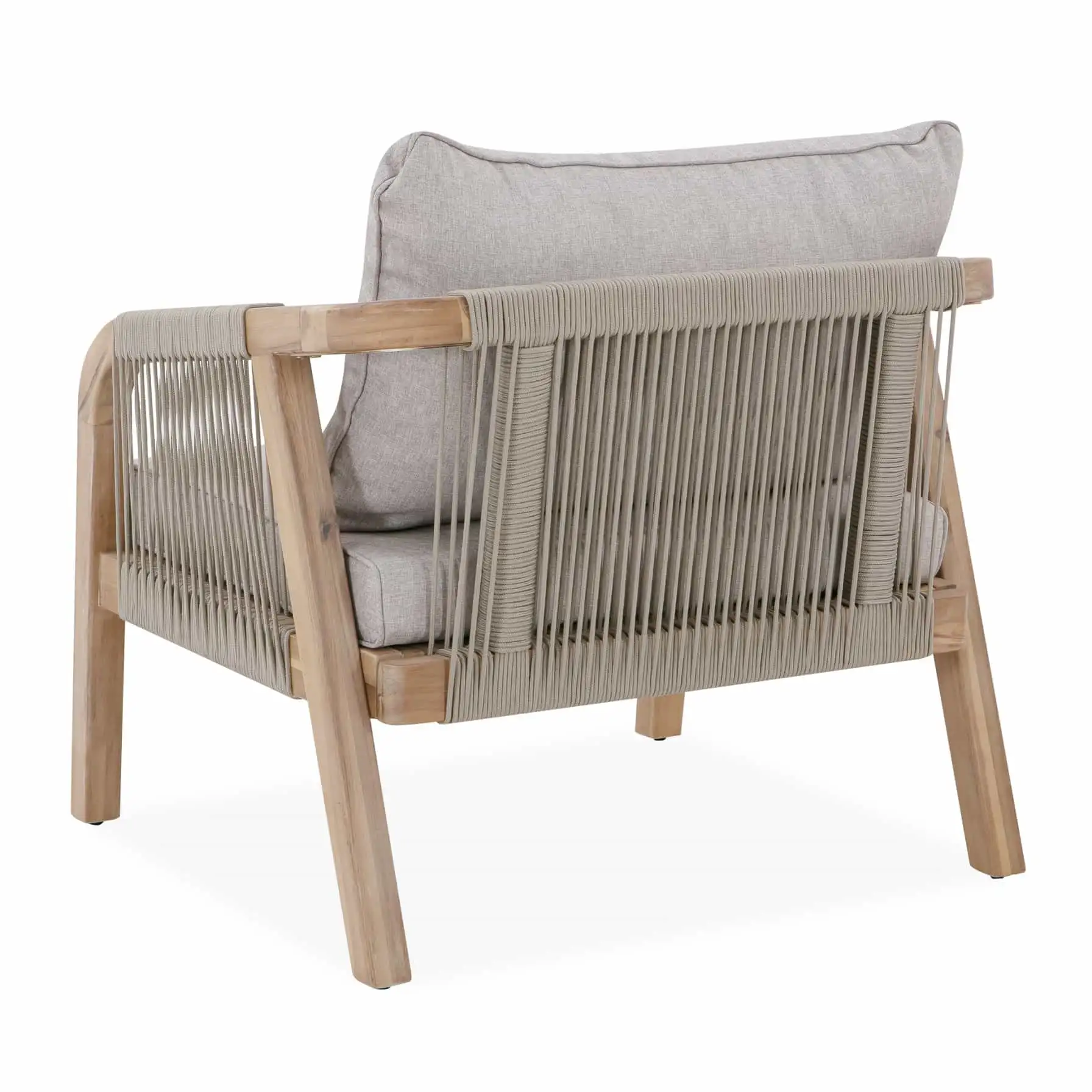 1-Seater Acacia Rope Sofa W/Cushion Diablo (72 x 79 x 67 cm)