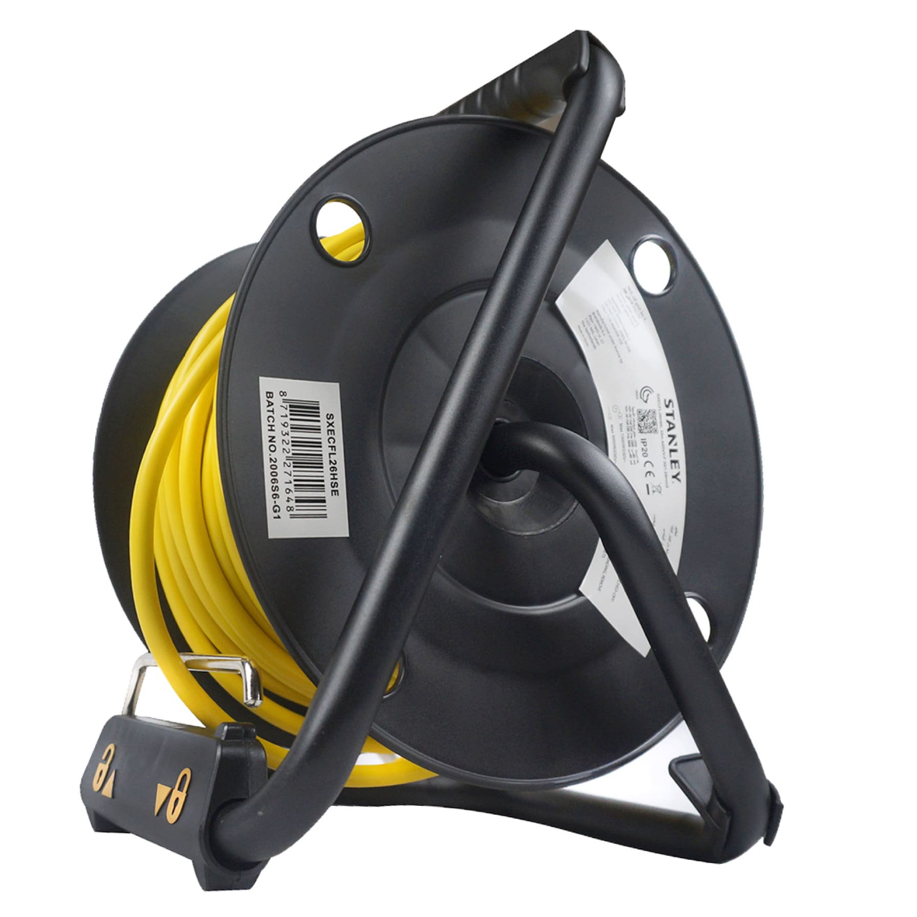 Stanley 4-Sockets Cable Reel (25 m)