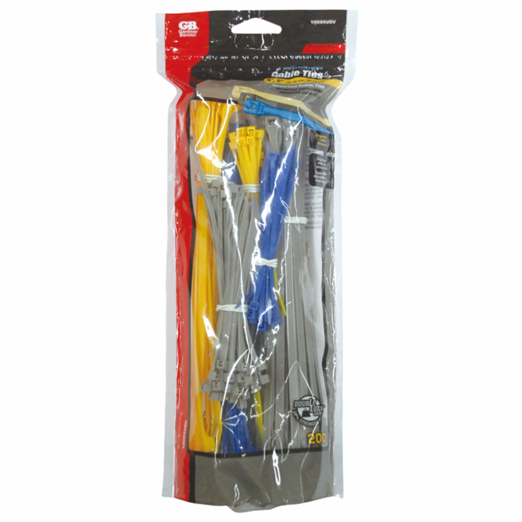 Gardner Bender Nylon Cable Tie Pack (Assorted, 200 Pc.)