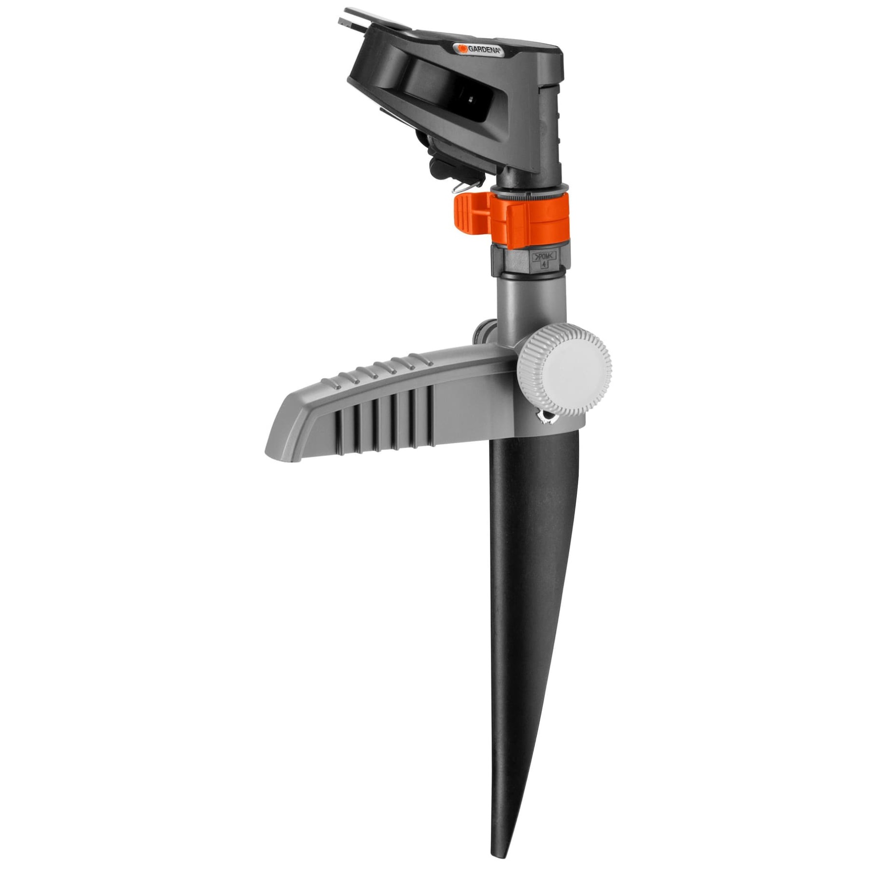 Gardena Comfort Full/Part Circle Pulse Sprinkler Spike, 08141-20