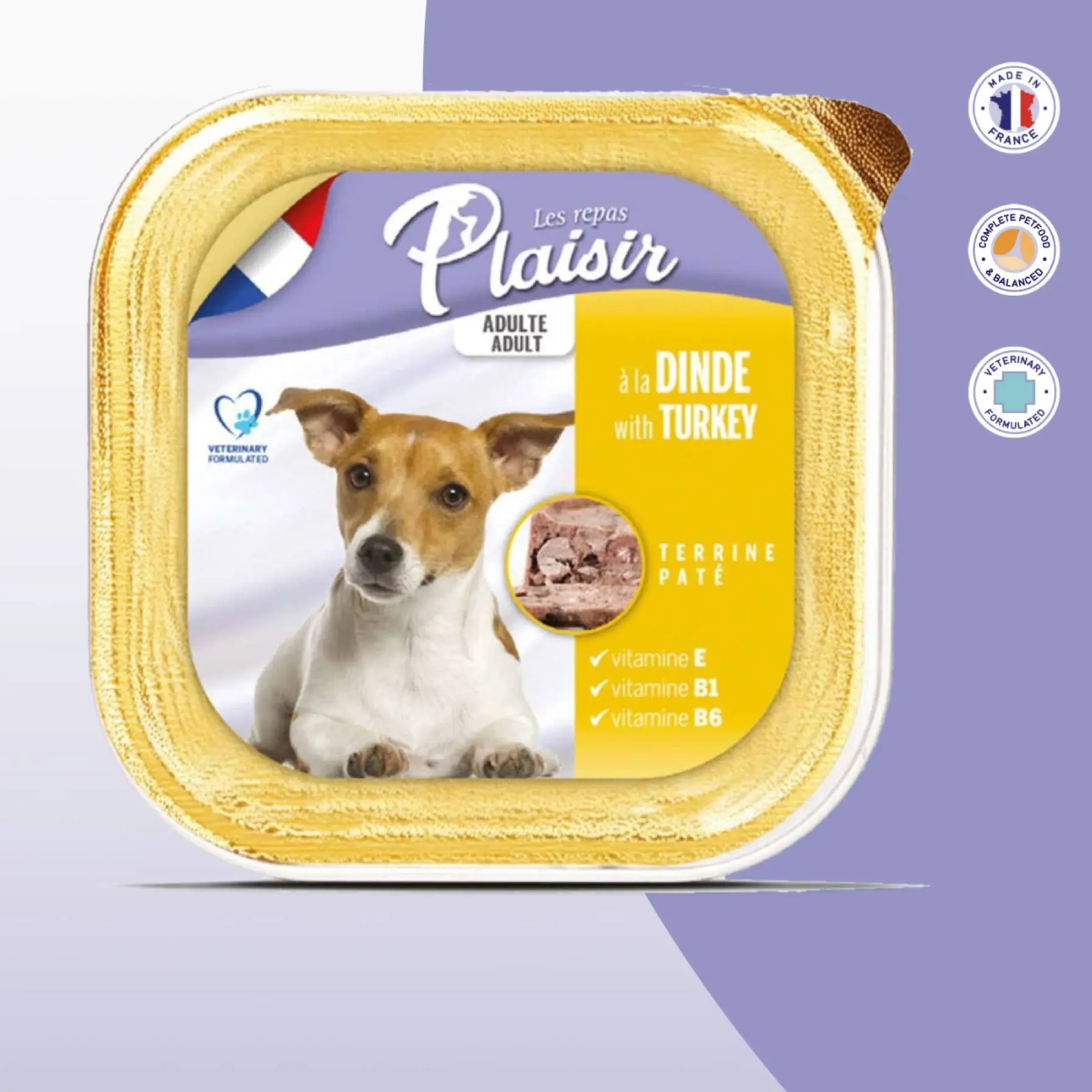 Le Repas Plaisir Wet Dog Food Turkey (150 g)