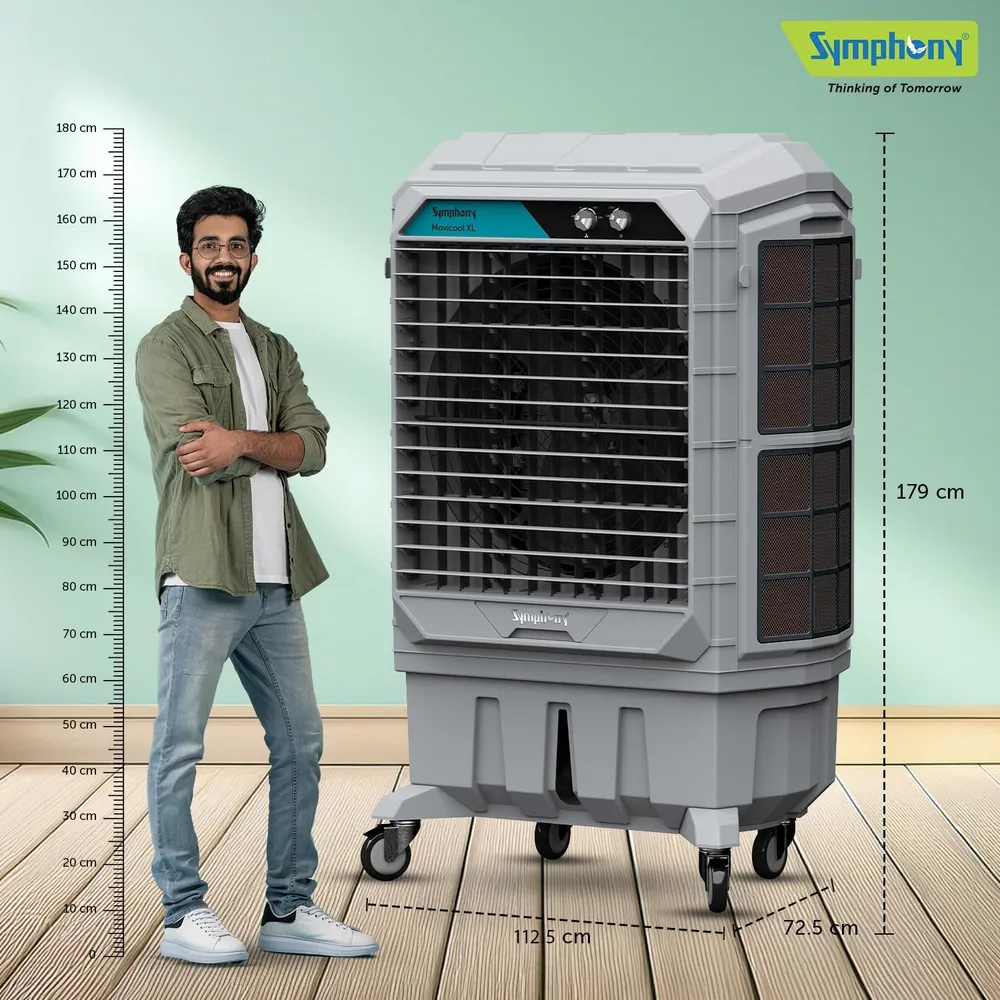 Symphony Movicool XL200I 3-Speed Evaporative Air Cooler (167 sq.m.)