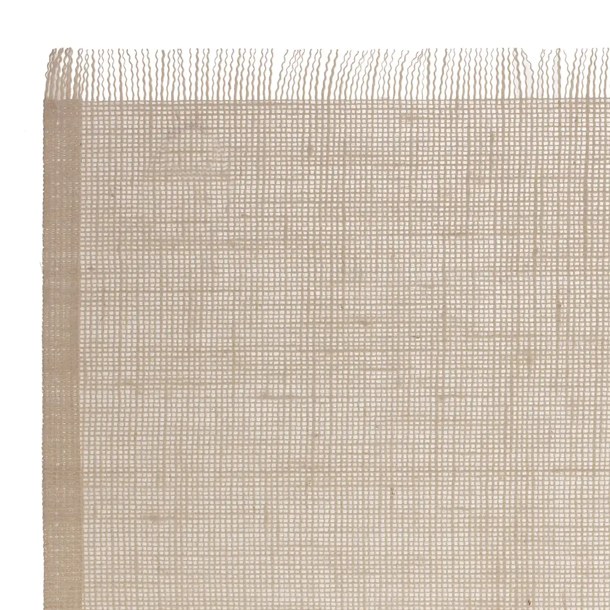 SG Fringed Nature Ambre Placemat (Beige, 45 x 30 x 0.16 cm)