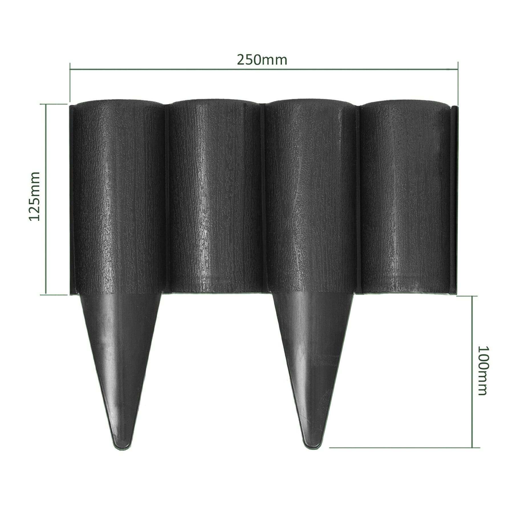 Garden Plast Garden Palisade (25 cm, 10 Pc.) 