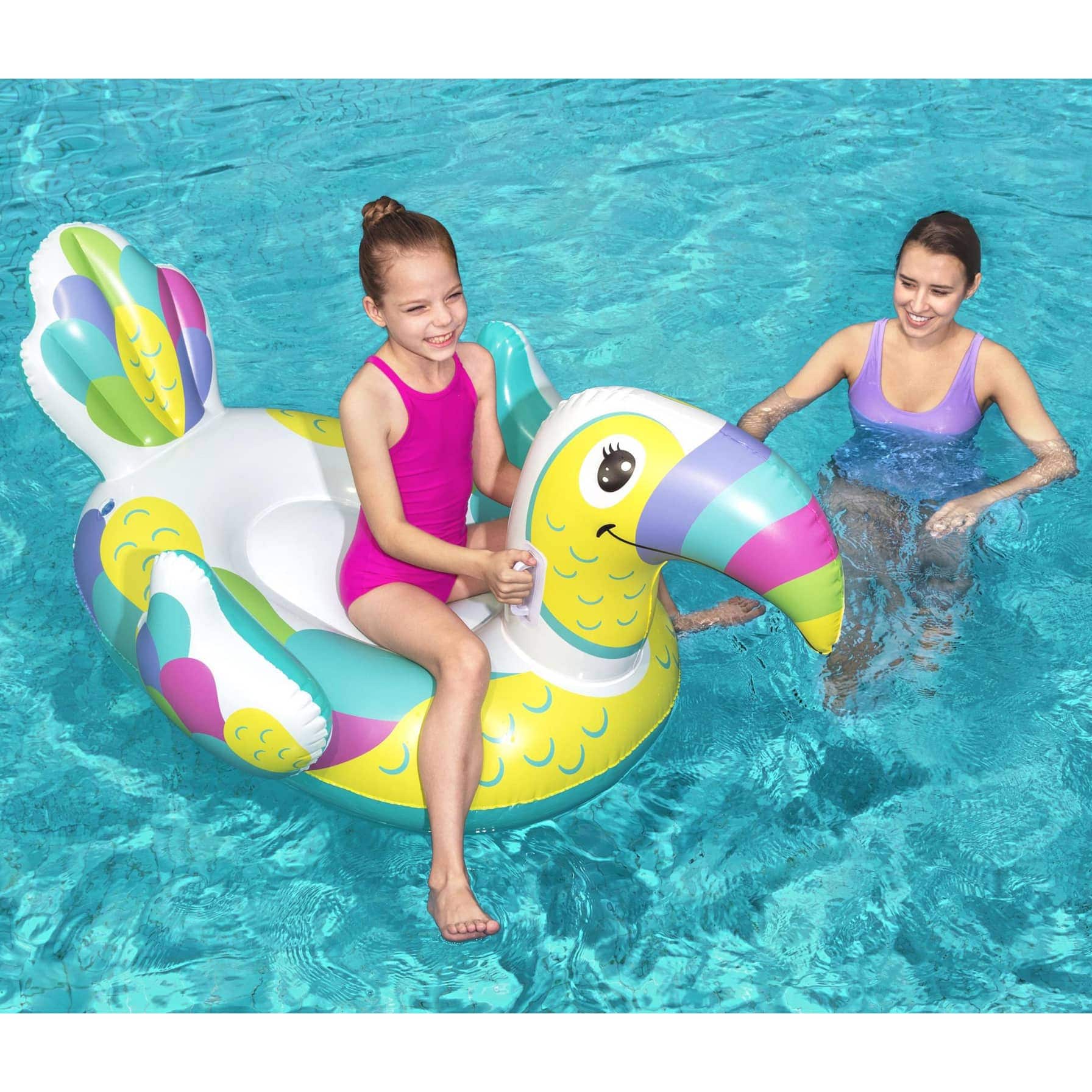 Bestway Toucan Pool Day Ride-On (173 x 91 cm)