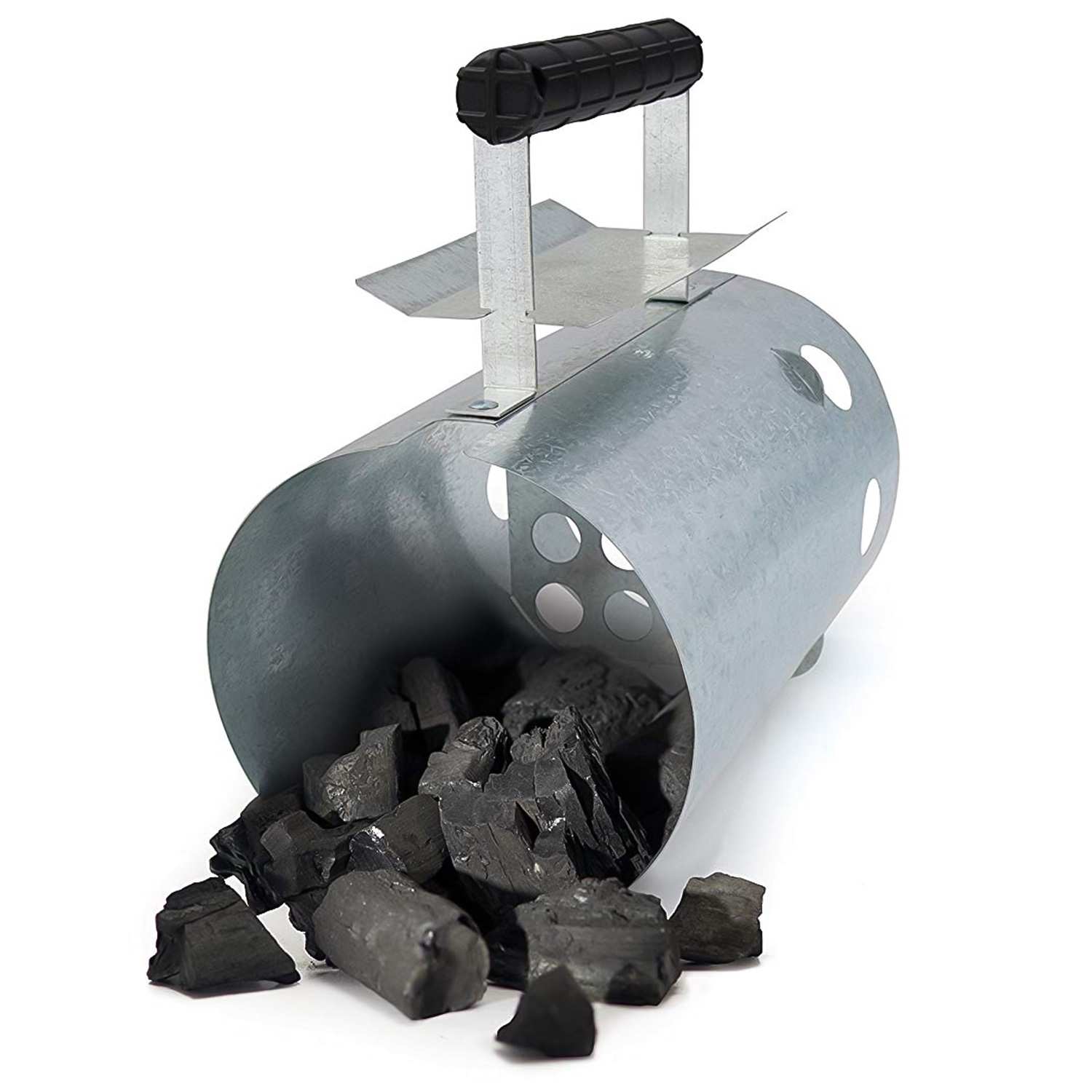 Grillmark Chimney Charcoal Starter (Silver)