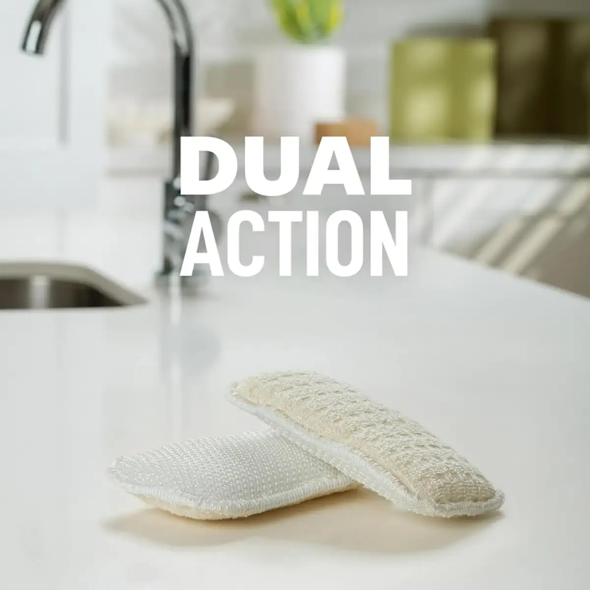 Scotch Brite Greener Clean Dual Action Scrub & Wipe (2 Pc.)