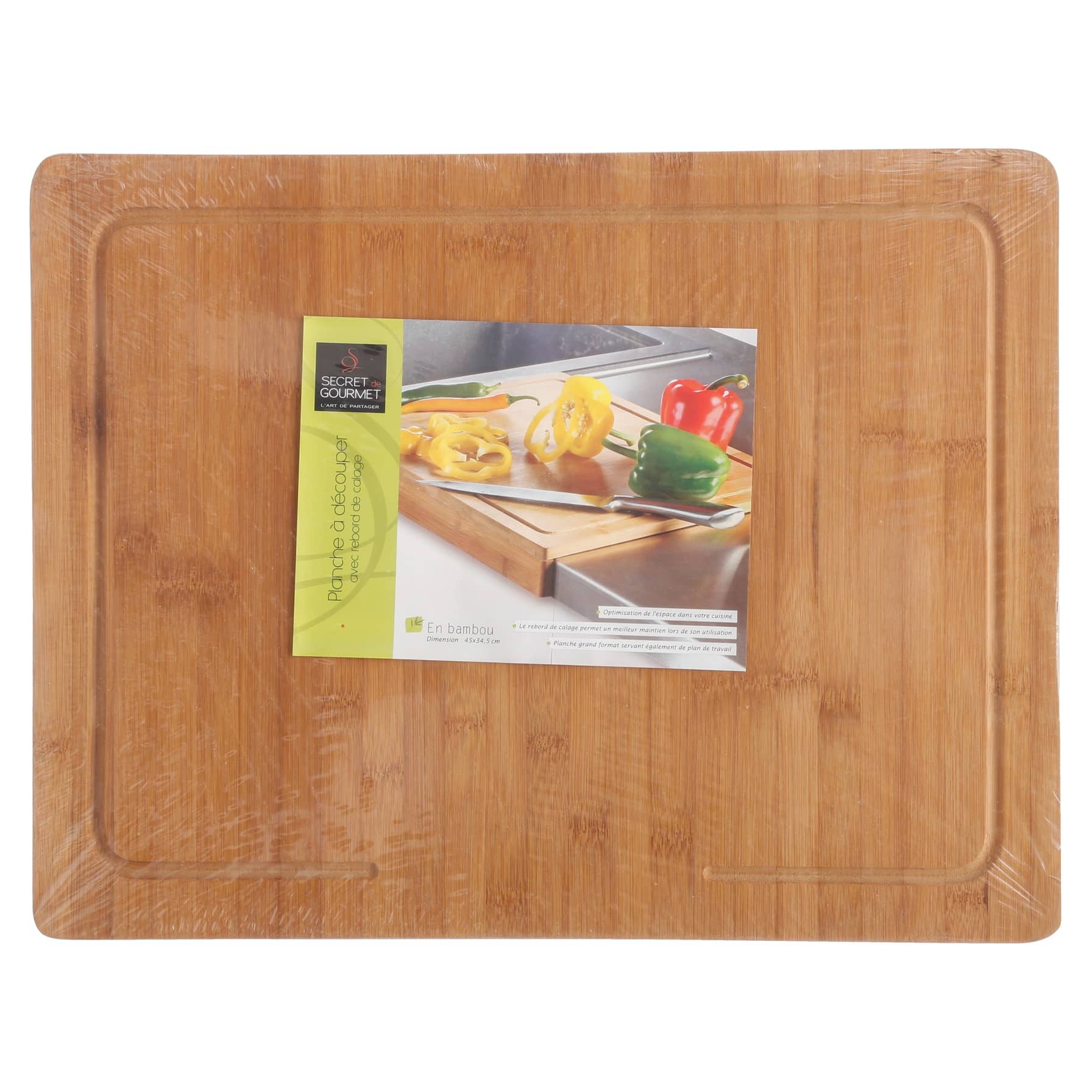5Five Bamboo Cutting Board (45 x 34.3 x 5 cm )