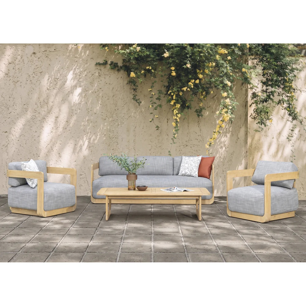 Leon 5-Seater Acacia Wood Outdoor Sofa Set