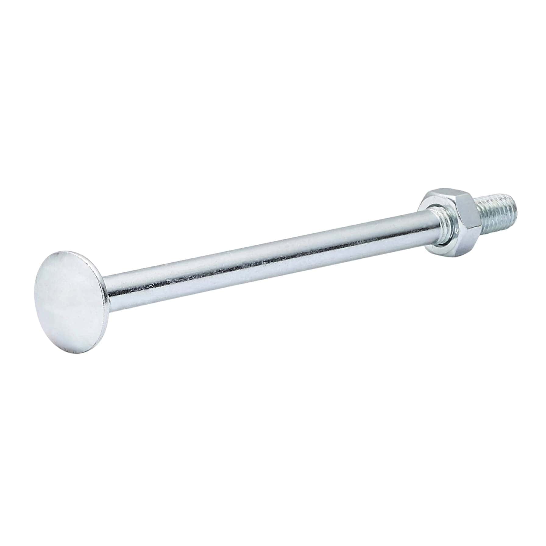 Diall Zinc-Plated Carbon Steel Square Coach Nut & Bolt Pack (M8 x 120 mm, 5 Pc.)