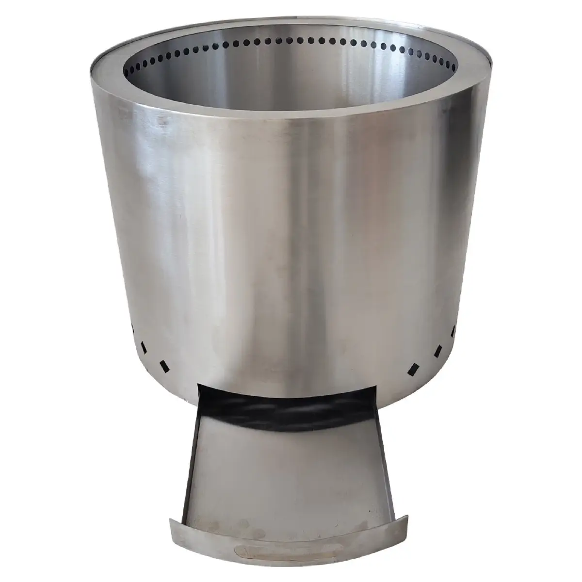 Stainless Steel Round Fire Pit (49 x 40 cm)