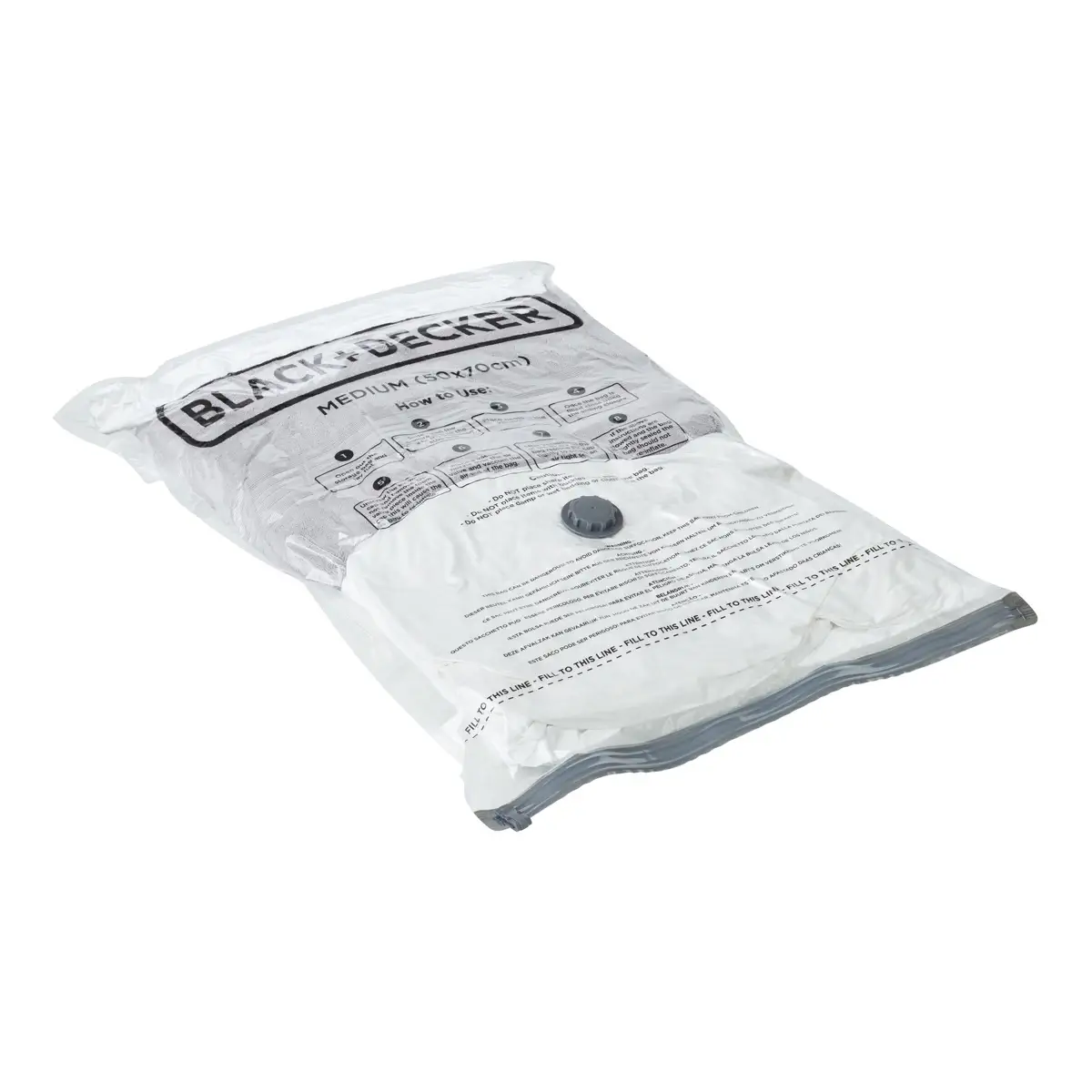 Black+Decker Vacuum Storage Bag  (50 x 70 cm, Medium)