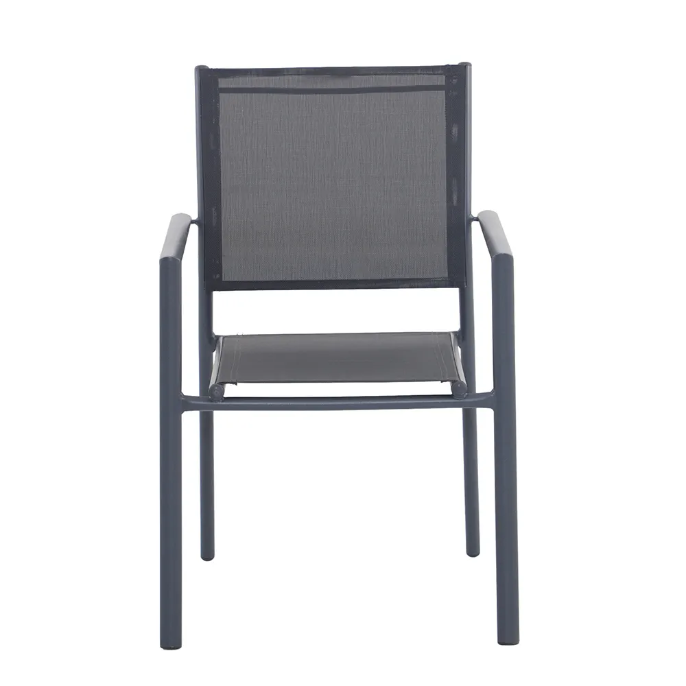 Vantor Aluminum Chair (Graphite Ant, 54 x 56 x 86 cm)