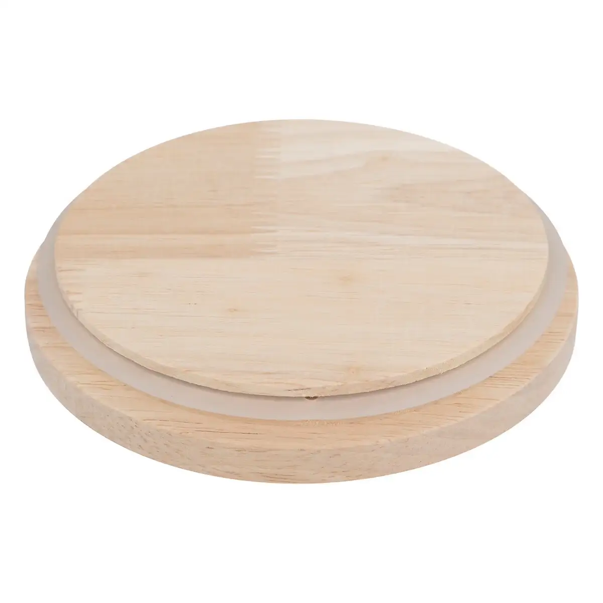 5Five Hermet Jar Glass & Wood (1.6L, Beige) 