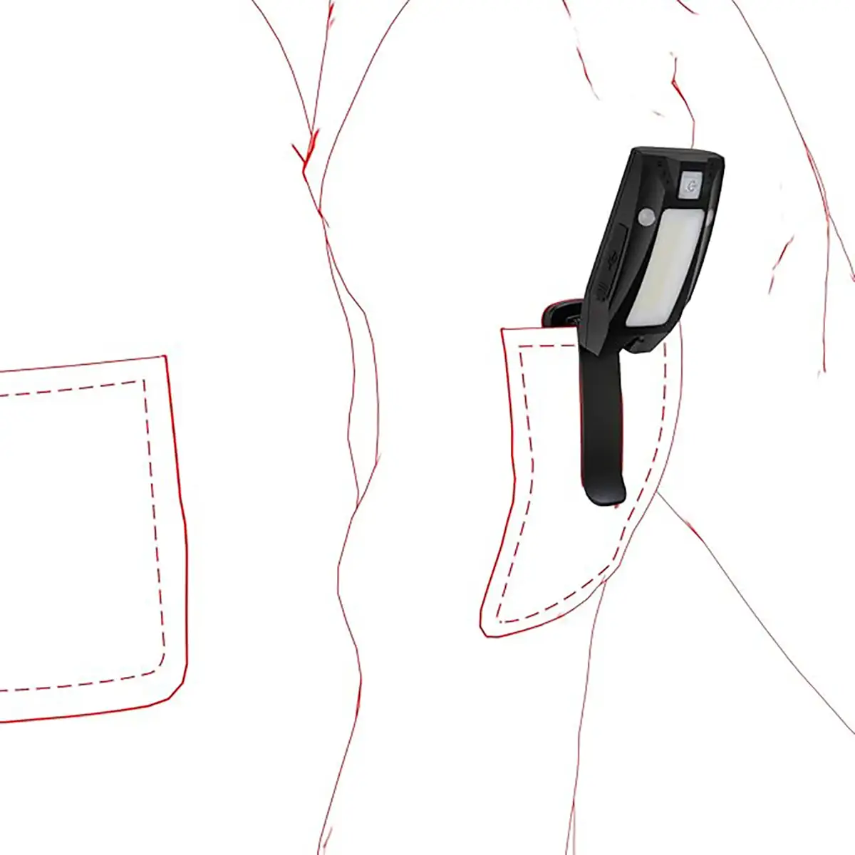 Ledlenser Solidline SC4R Clip Light