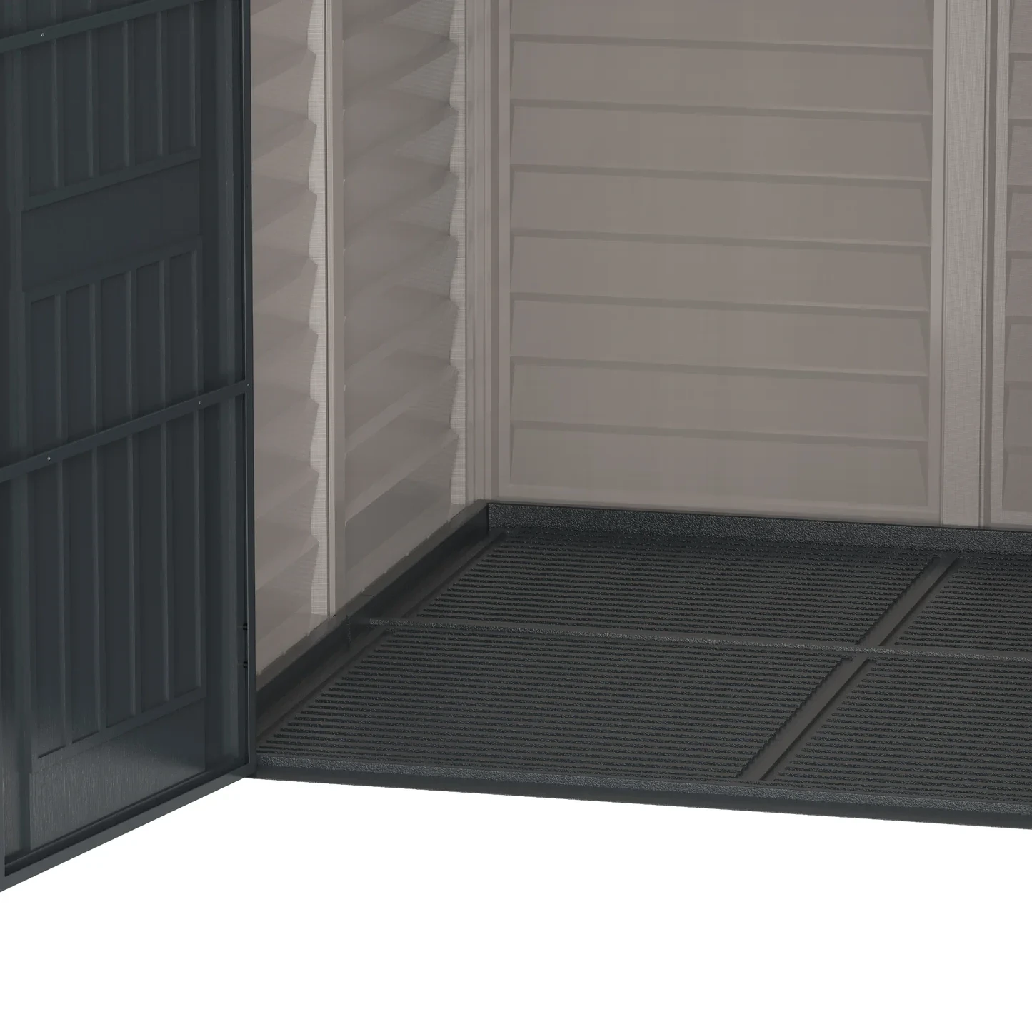 Cosmoplast Duramax StoreMate Plus Vinyl Garden Shed (182.88 x 182.88 cm)