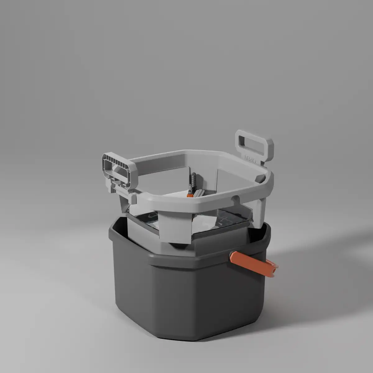 Homeplus Octagon Spin Mop & Bucket
