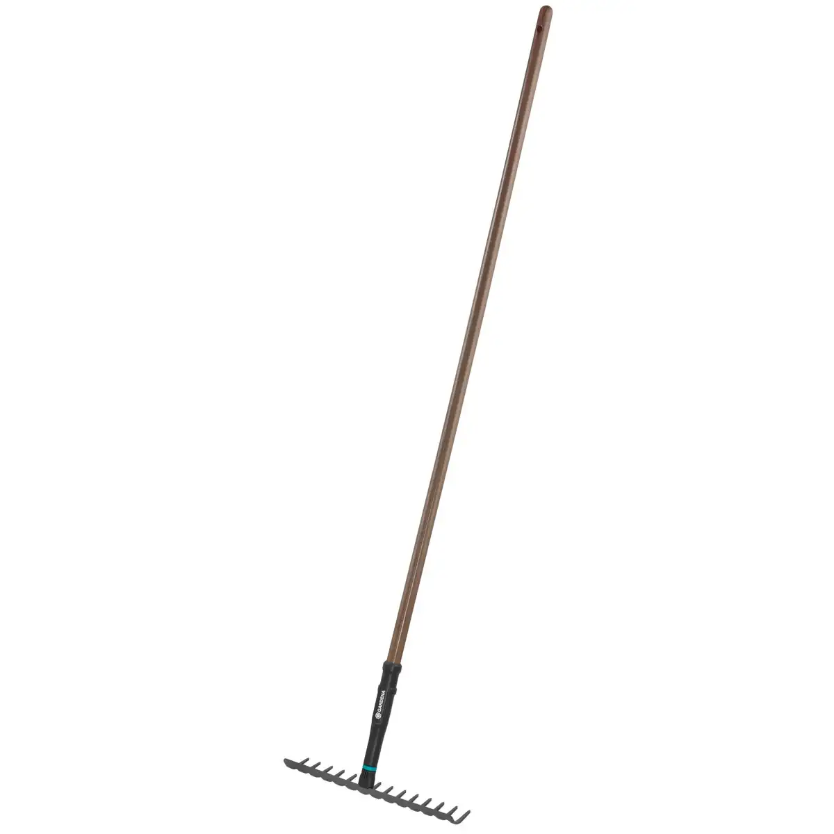 Gardena NatureLine Wood and Steel Lawn Rake (36 cm)