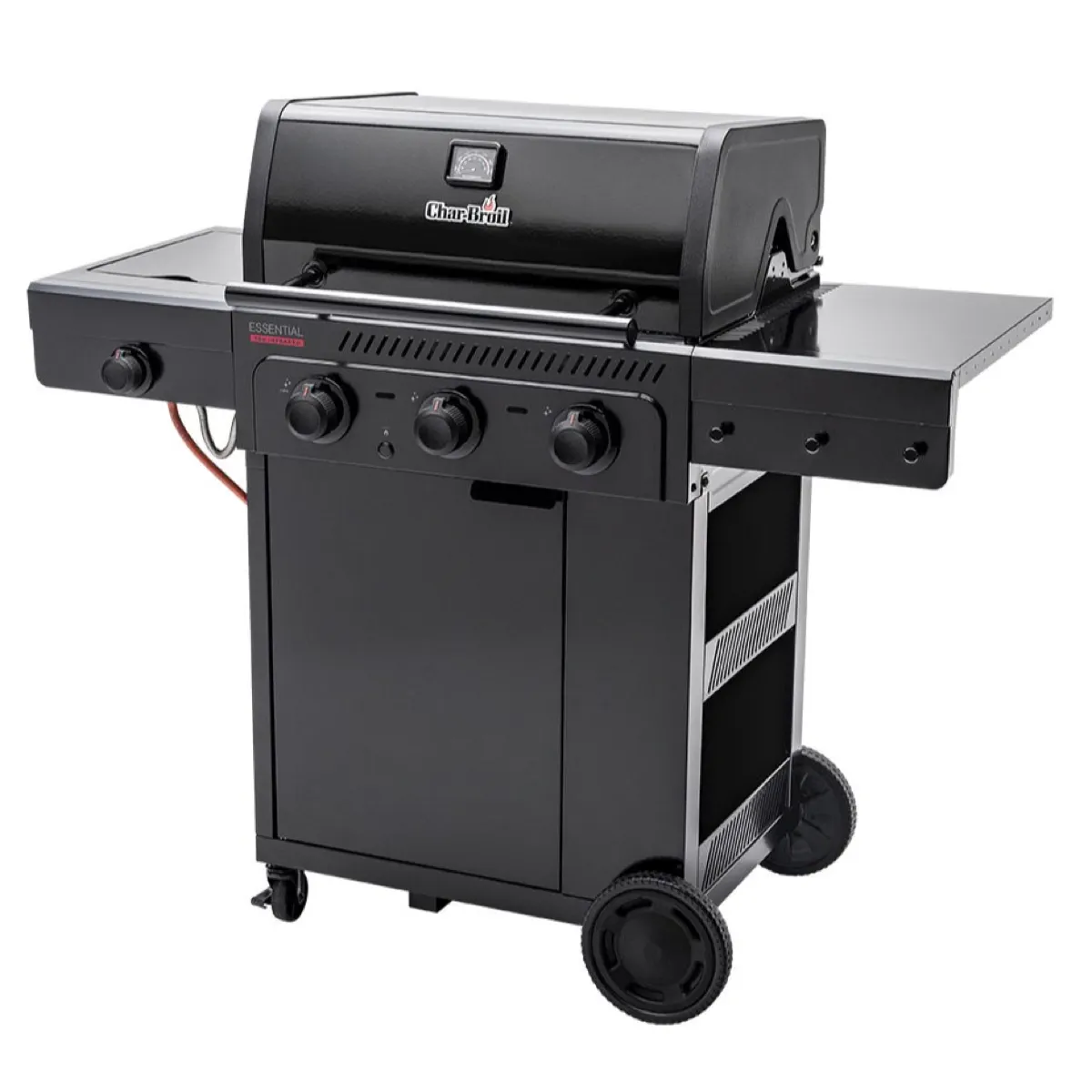 Char-Broil Essential 3+1 Side Burner Gas Grill, 468922425