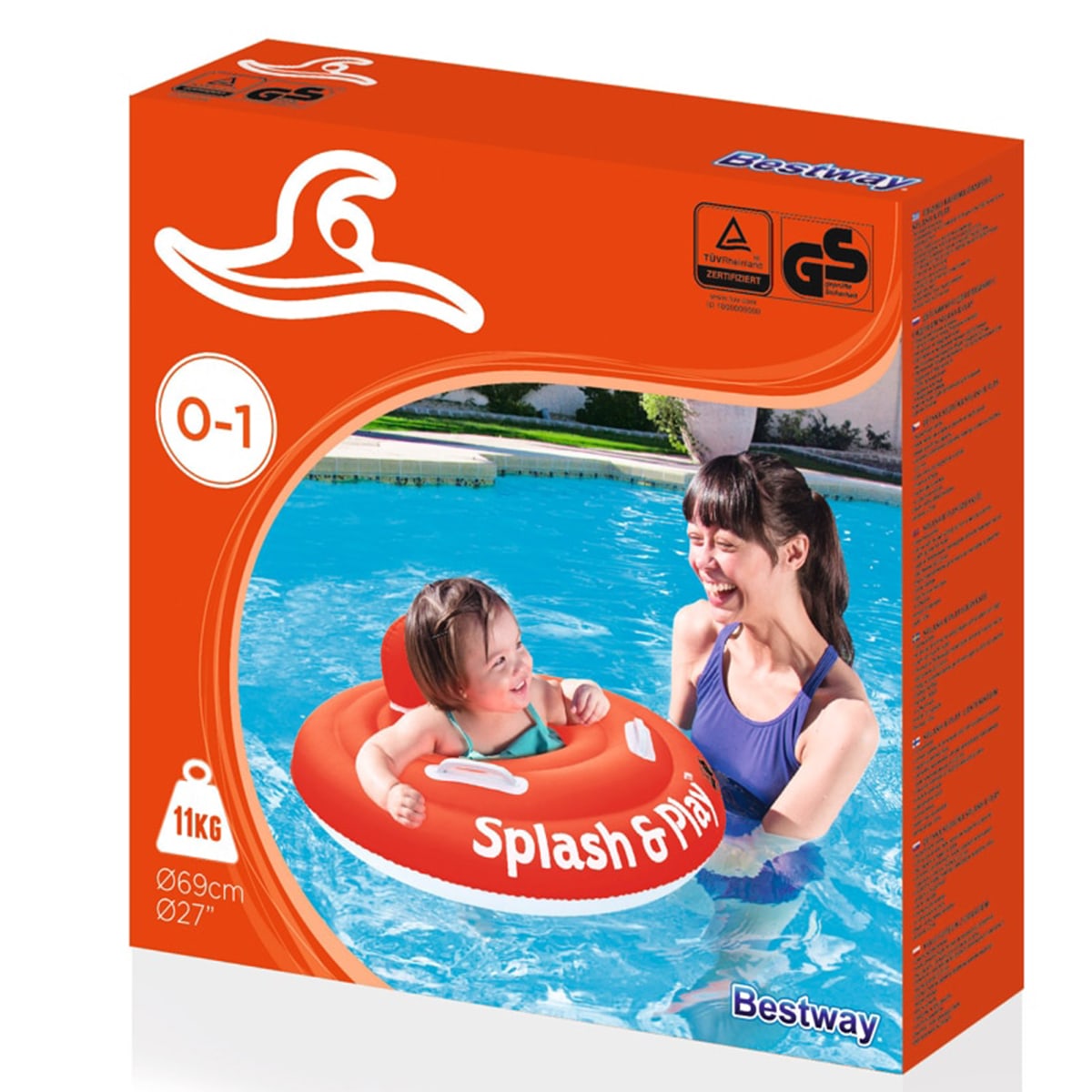 Bestway Splash & Play Baby Seat (64 x 64 x 24 cm)