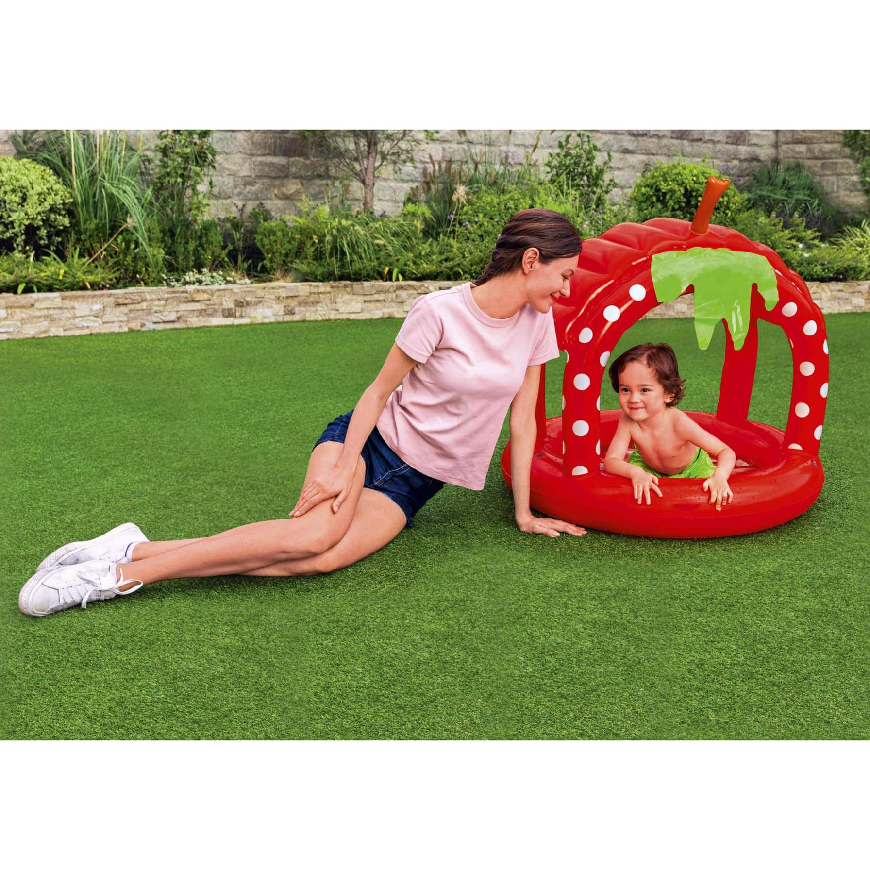 Bestway Baby Paddling Pool Strawberry (91 x 91 x 91 cm)