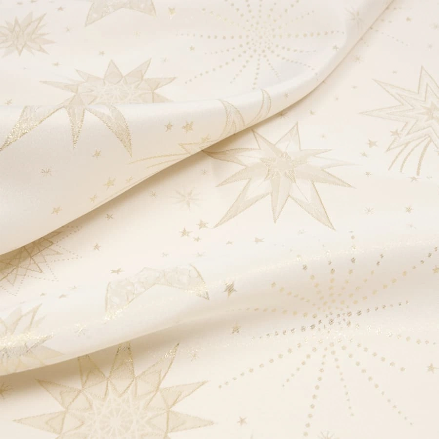Jacquard Tablecloth Soli (Gold, L 240 x W 0.2 x H 140 cm)