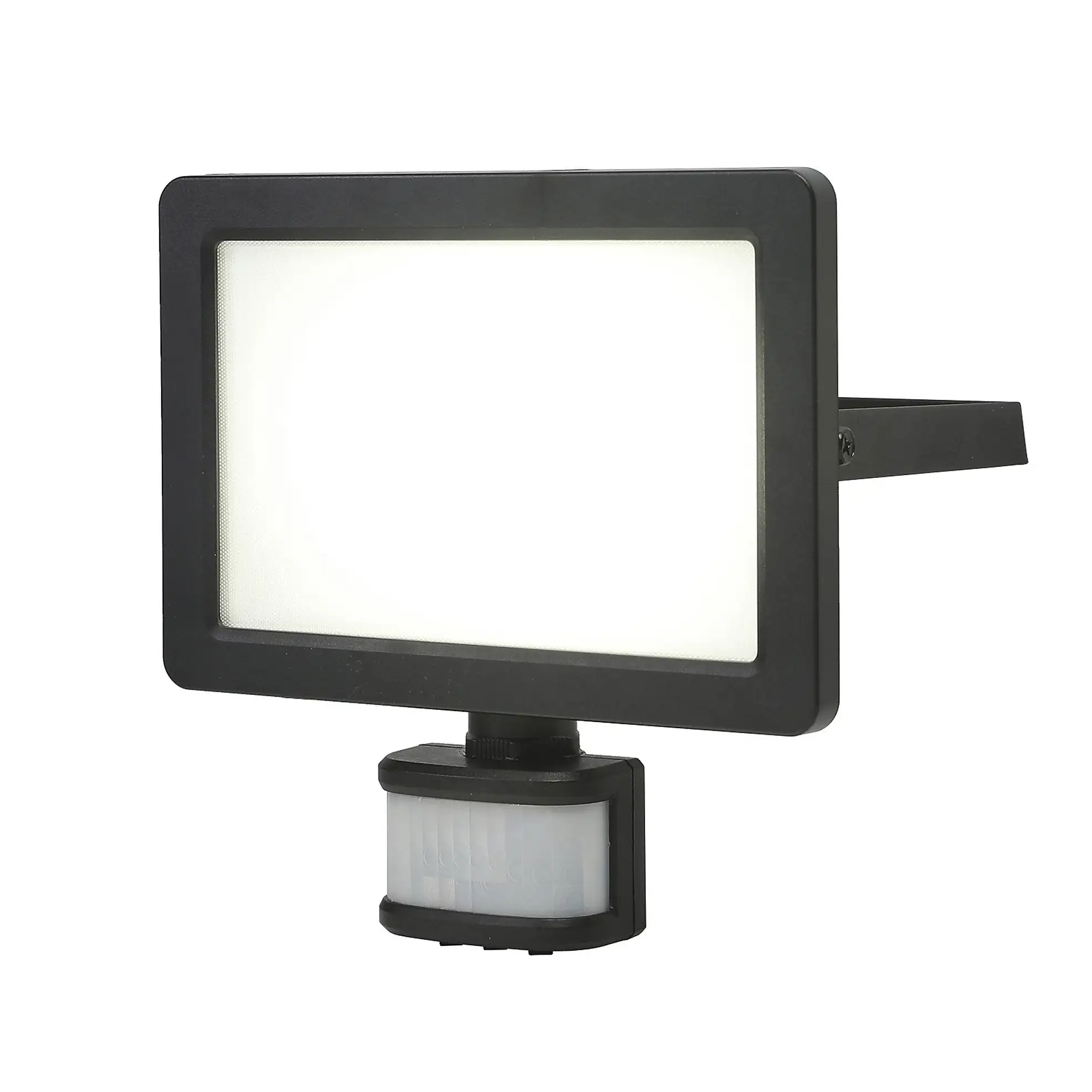 GoodHome Lucano LED PIR Floodlight, AFD1019-IB (20 W, Cool White)