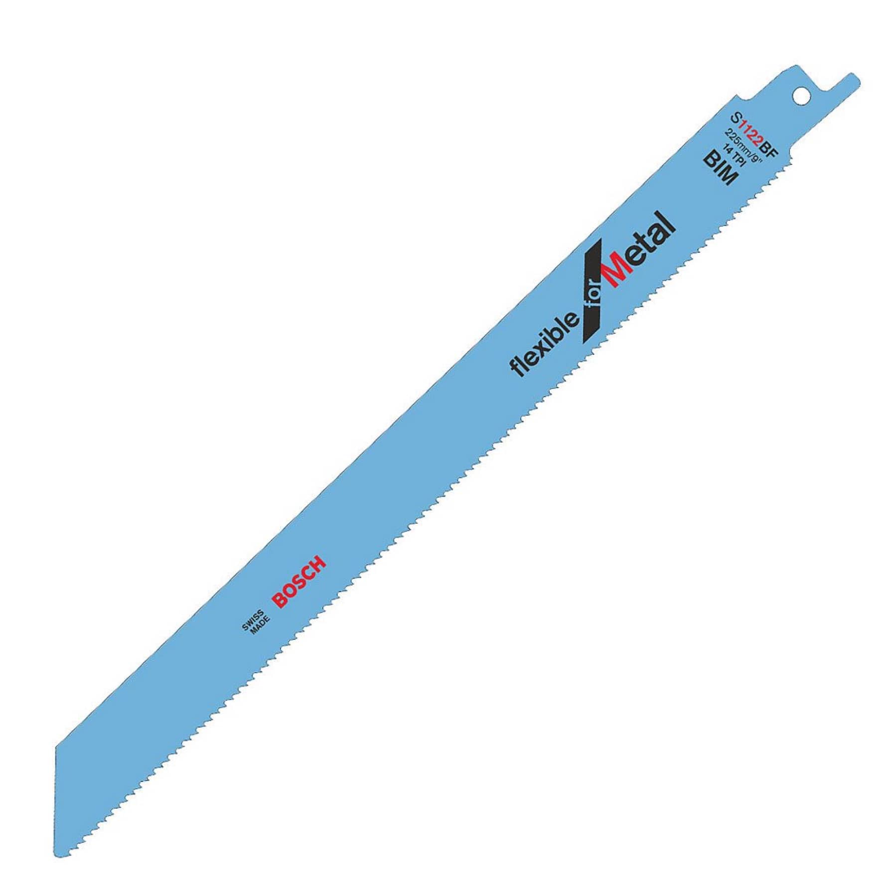 Bosch S1122BF Flexibal for Metal Reciprocating Saw Blade (225 x 19 mm. 5 Pc.)