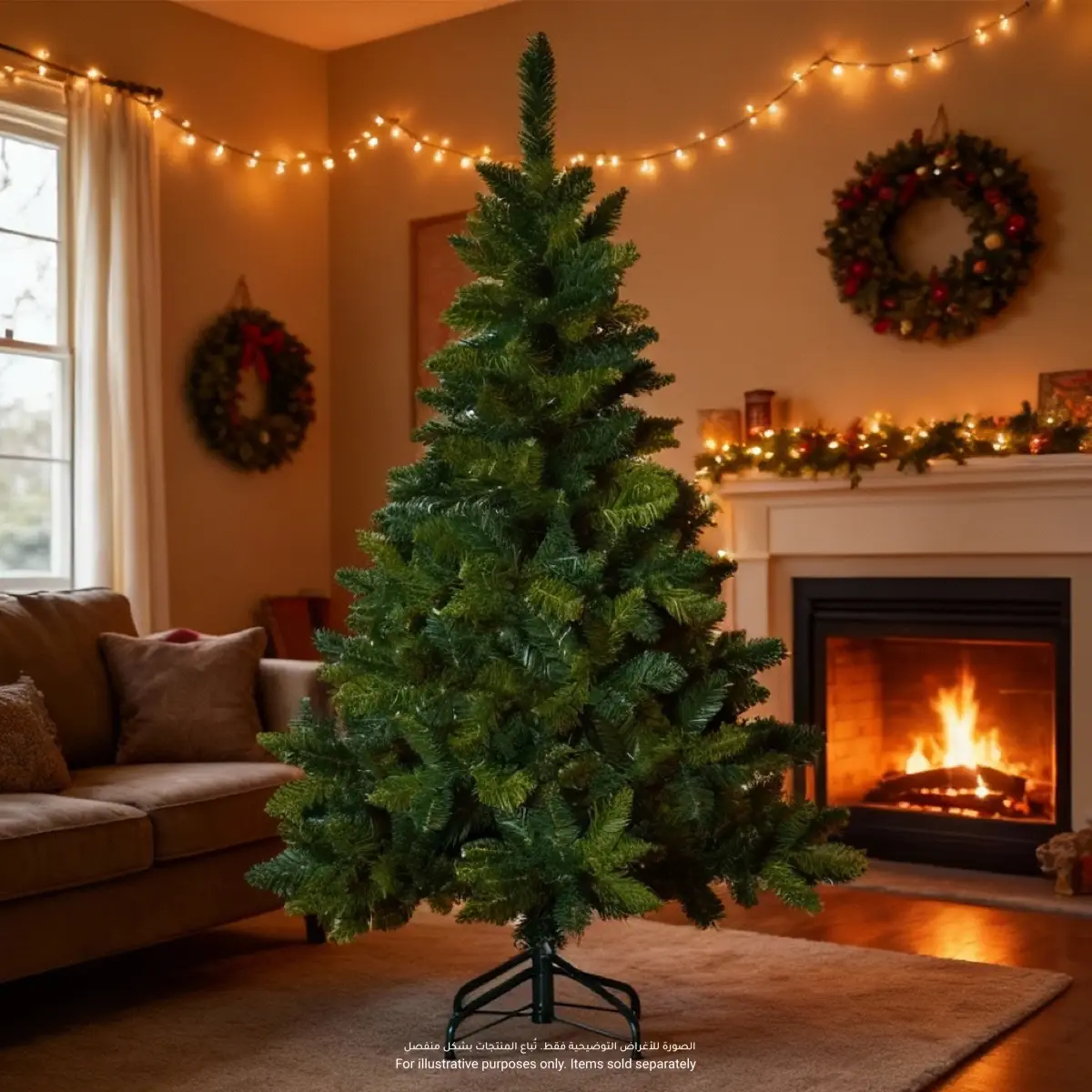 Feeric Blooming Collection Artificial Festive Tree (153 x 240 cm)