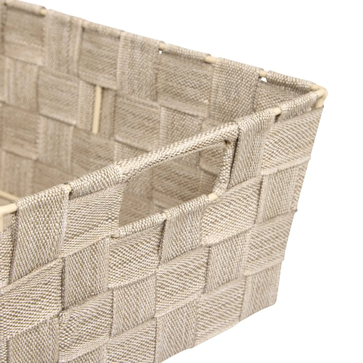 5Five Lise Beveled Basket (28 x 20 x 11 cm, Beige)