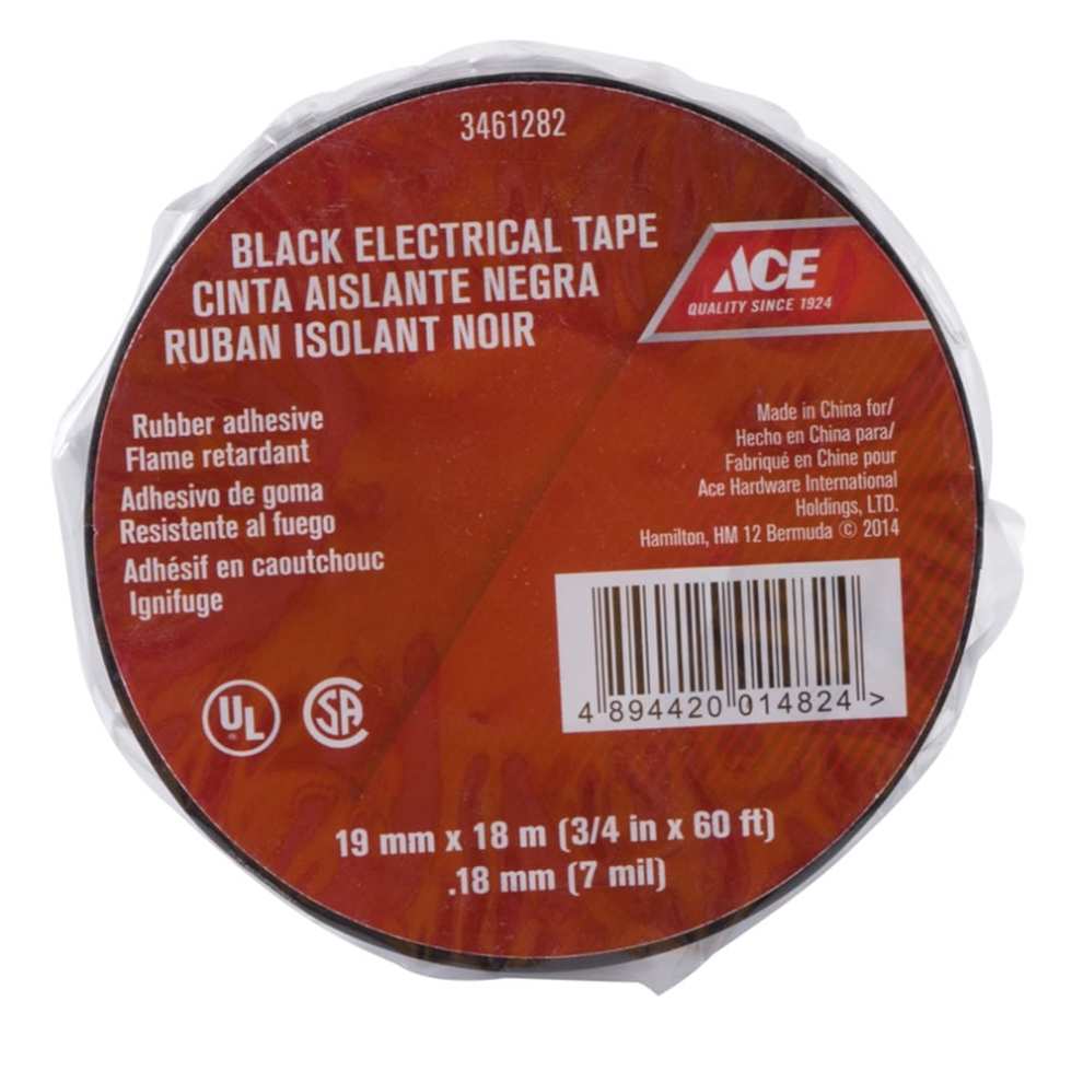 ACE Flame Retardant Rubber Electrical Tape (1.9 cm x 18 m)
