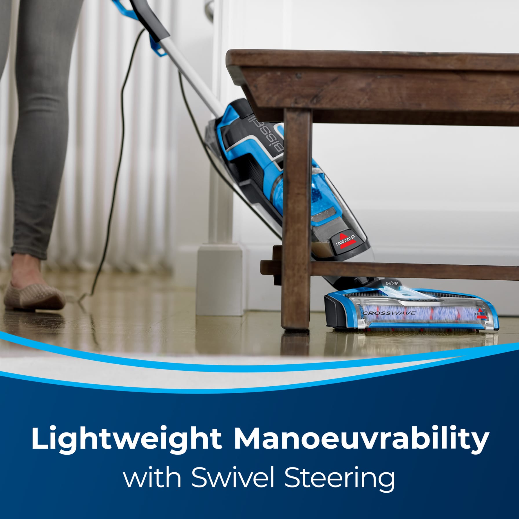 BISSELL Crosswave Multi-Surface Corded Wet & Dry Vacuum Cleaner, 1713 (560 W)