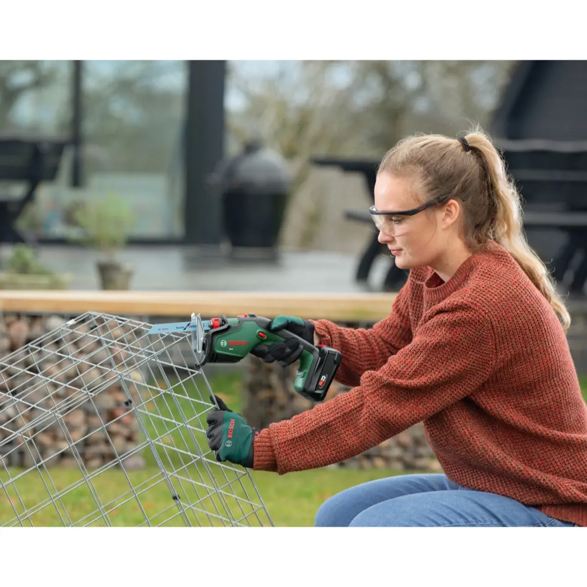 Bosch Universal Garden Cordeless Saw Keo (10.8 V)