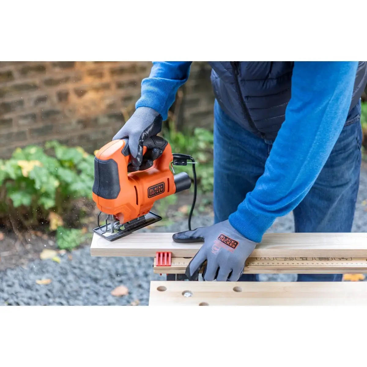Black+Decker Corded Single Speed Jigsaw (400 W)