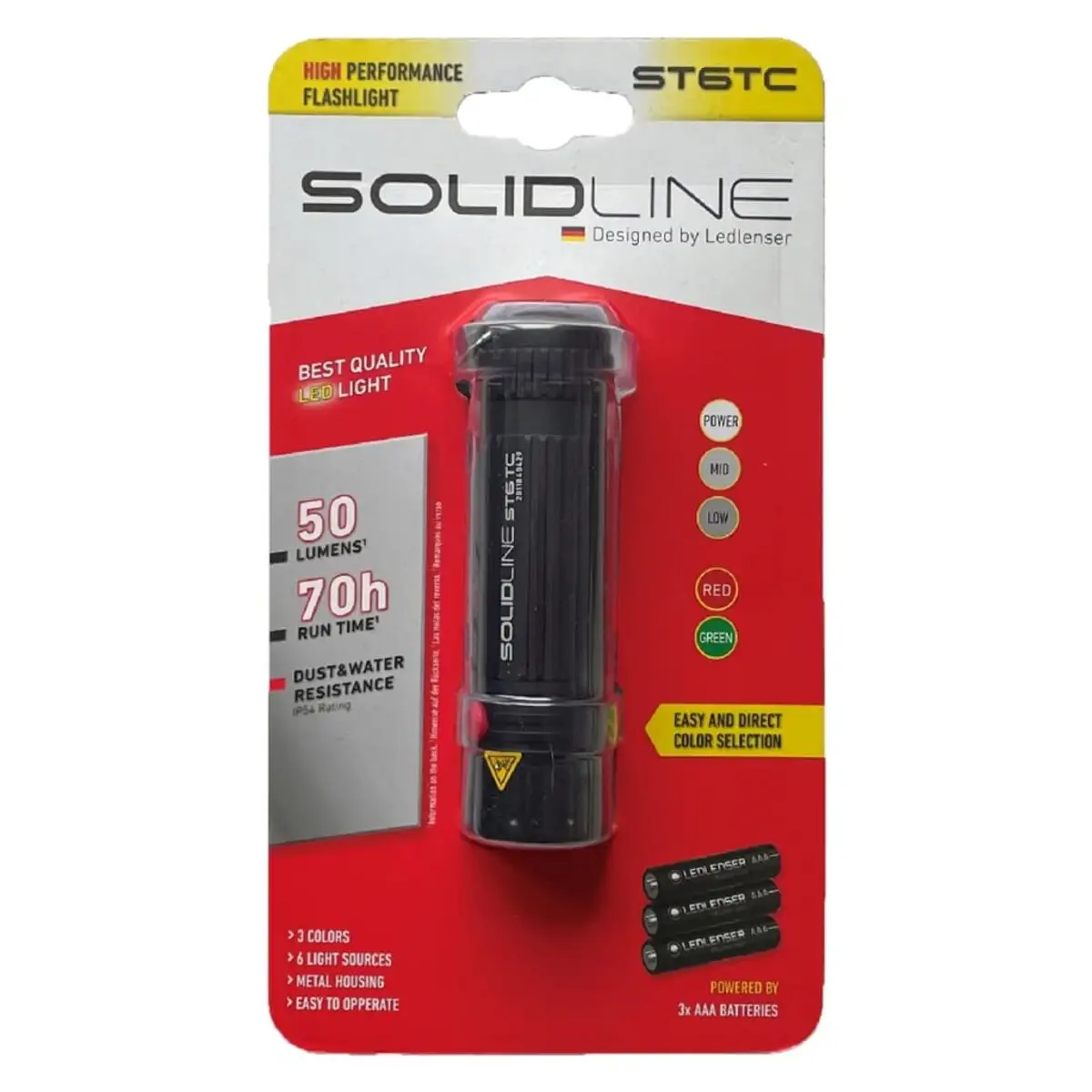 Ledlenser Solidline ST6TC LED Torch