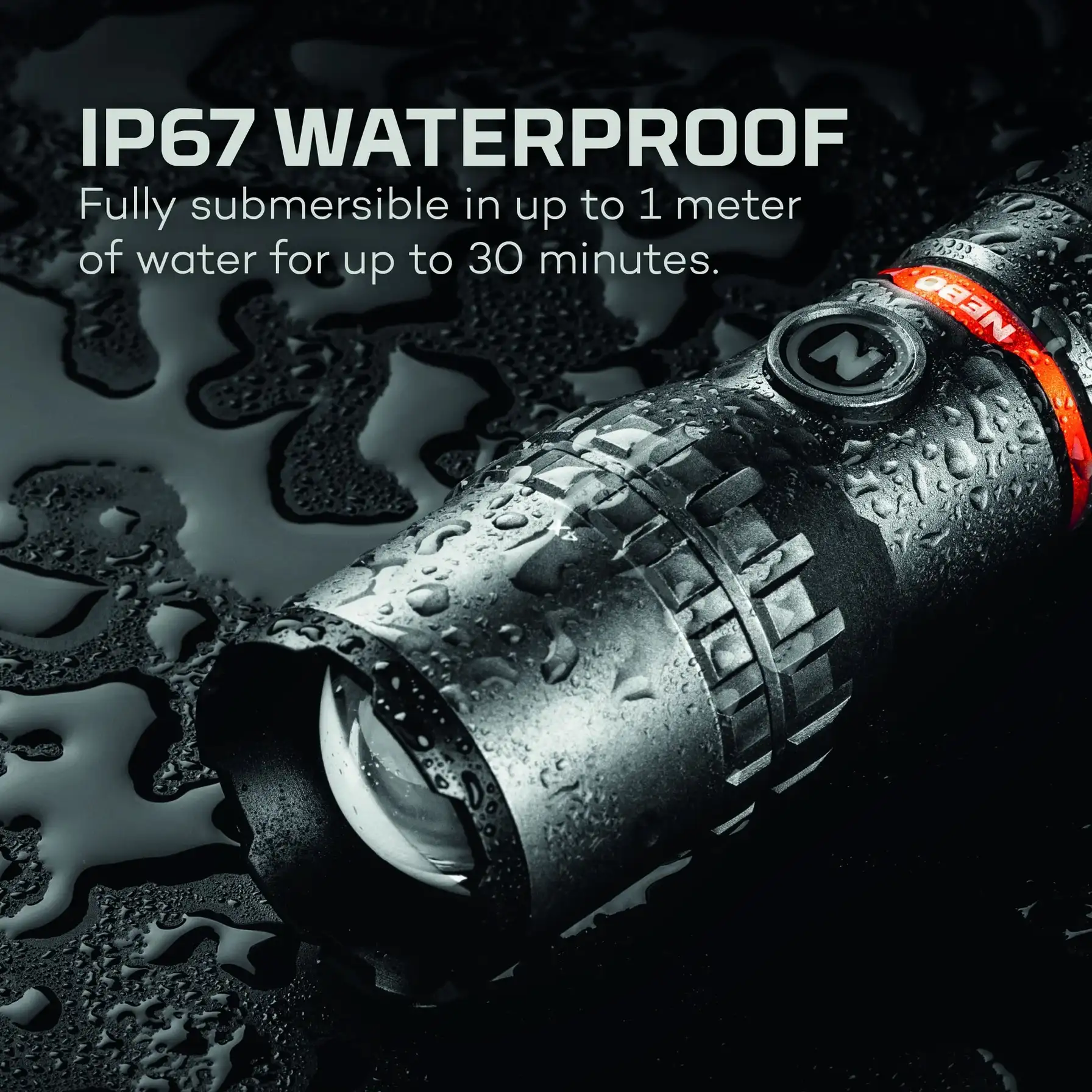 Nebo Slyde King 2K Rechargeable Flashlight, NEB-1003-G