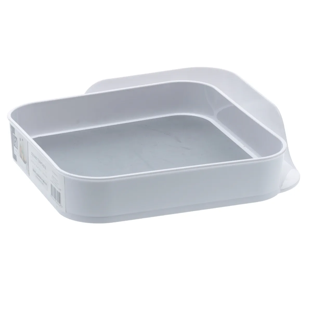 Living Accents Lazy Susan Square Turntable (22 x 22 x 4 cm)